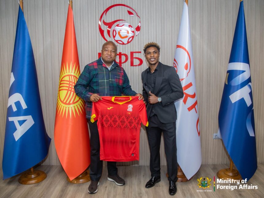 Foreign Affairs Minister Discovers Ghanaian Stars in Kyrgyz Football
