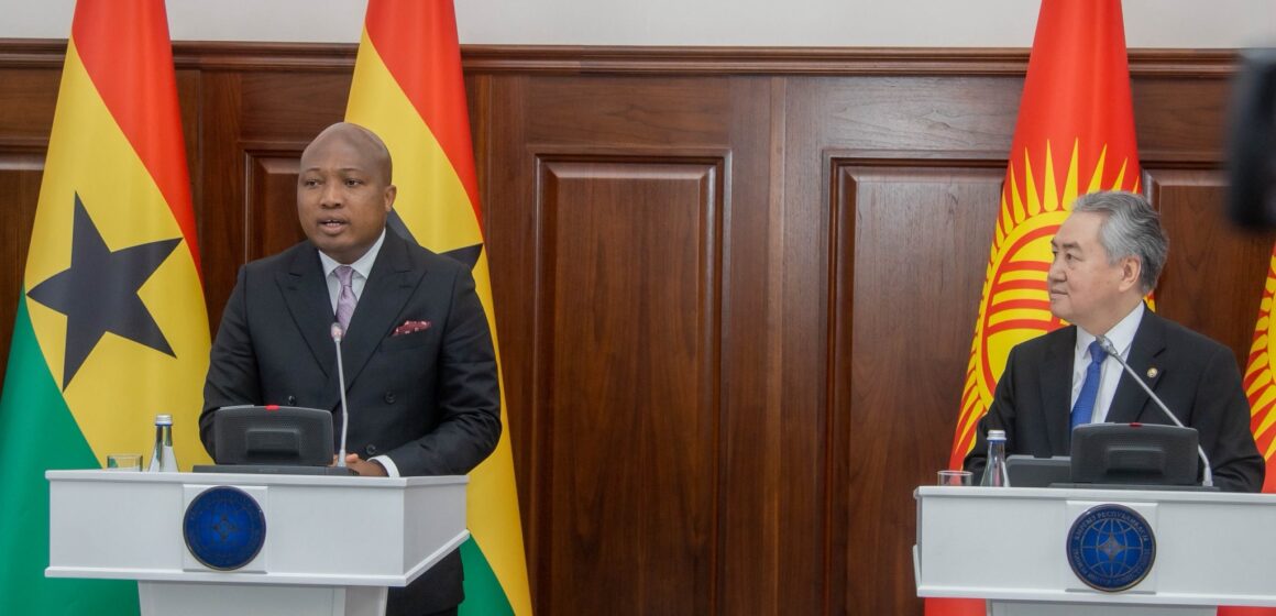 Ghana’s Foreign Minister Makes Historic Visit to Kyrgyzstan
