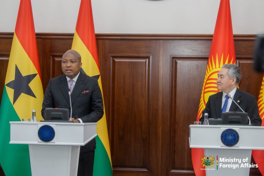 Ghana’s Foreign Minister Makes Historic Visit to Kyrgyzstan Ghana’s Foreign Minister Makes Historic Visit to Kyrgyzstan