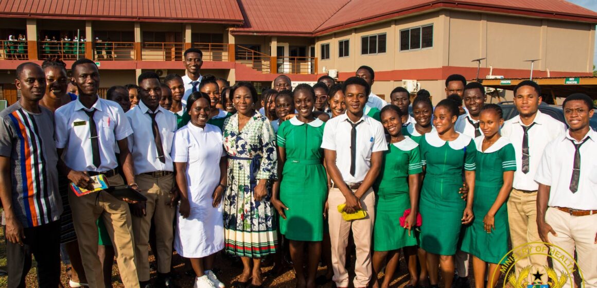 “Commitment Shaped Into Competence” — Deputy Health Minister Visits Goaso Training College