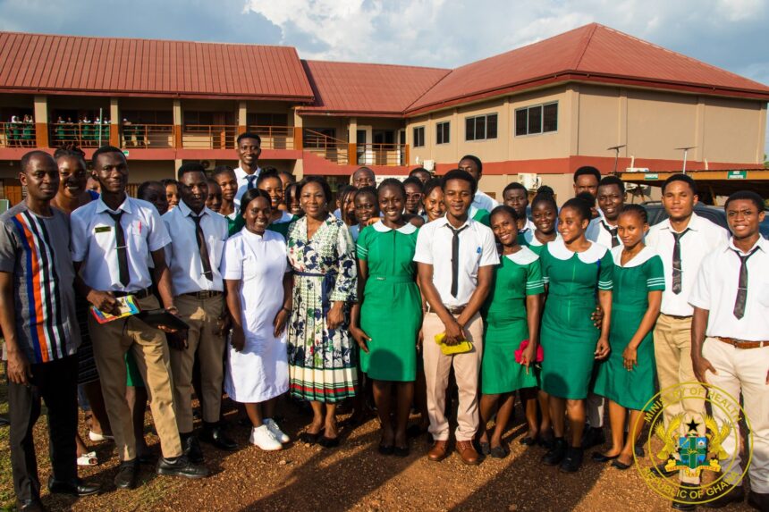 “Commitment Shaped Into Competence” — Deputy Health Minister Visits Goaso Training College