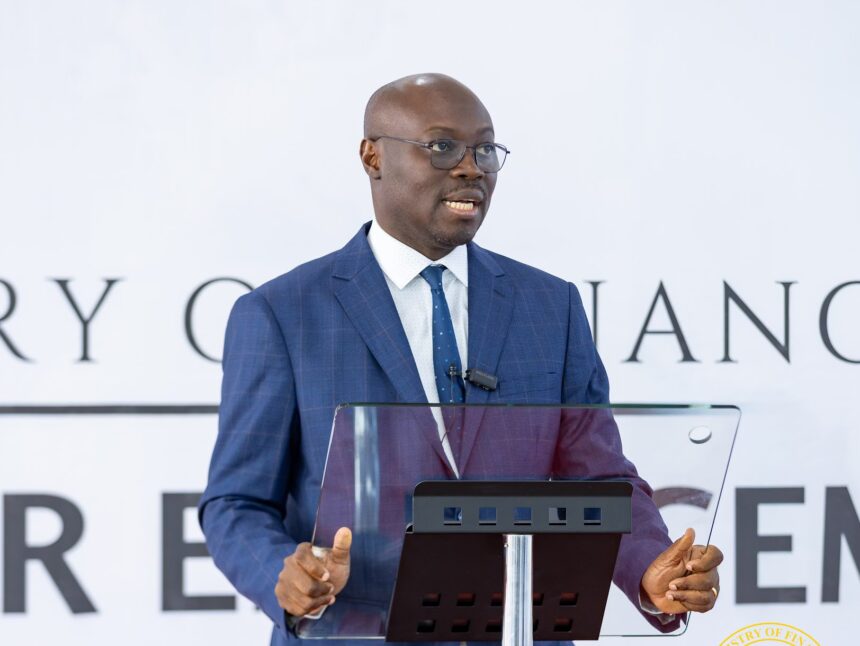 Finance Minister Reaffirms Ghana’s Economic Recovery at Investor Town Hall