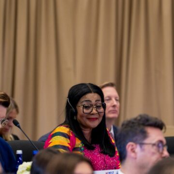 First Lady of Ghana Urges Global Action on Child Safety in Digital Age