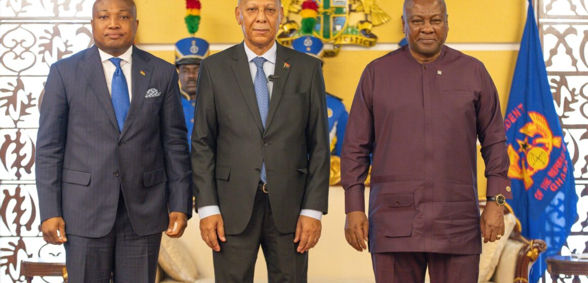 President Mahama Receives Letters of Credence from New Envoys