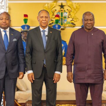 President Mahama Receives Letters of Credence from New Envoys