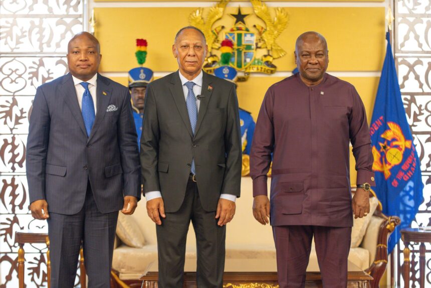 President Mahama Receives Letters of Credence from New Envoys
