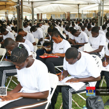 First Batch of Ghana Armed Forces Recruits Set to Begin Training