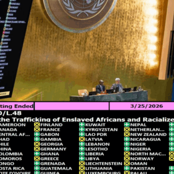 Global Momentum Builds Behind Ghana’s UN Resolution on Enslavement and Reparations