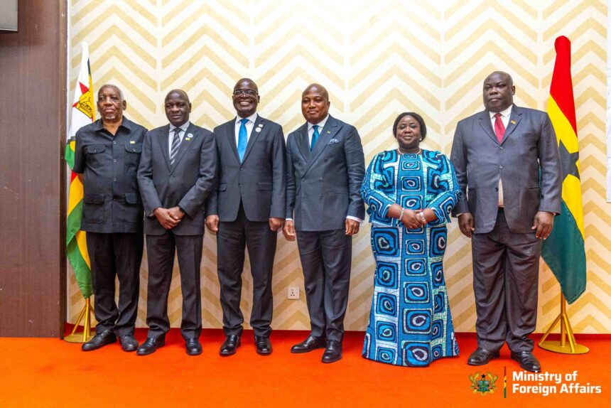 Ghana and Zimbabwe Hold Inaugural PJCC Ministerial Session