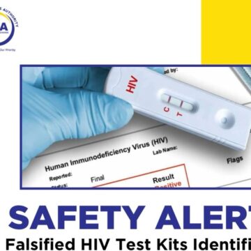FDA Ghana Warns Against Falsified HIV Test Kits