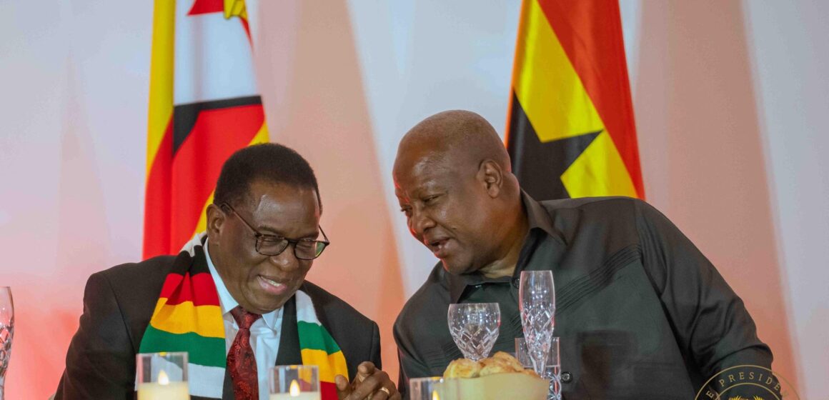 President Mahama Hosts State Banquet for Zimbabwean Leader