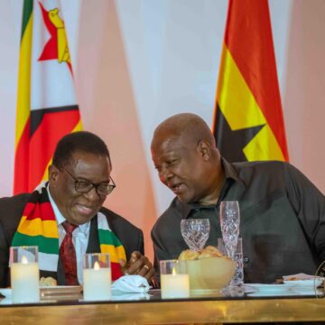 President Mahama Hosts State Banquet for Zimbabwean Leader