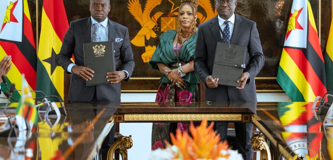 Ghana and Zimbabwe Sign Strategic MoUs to Deepen Bilateral Ties