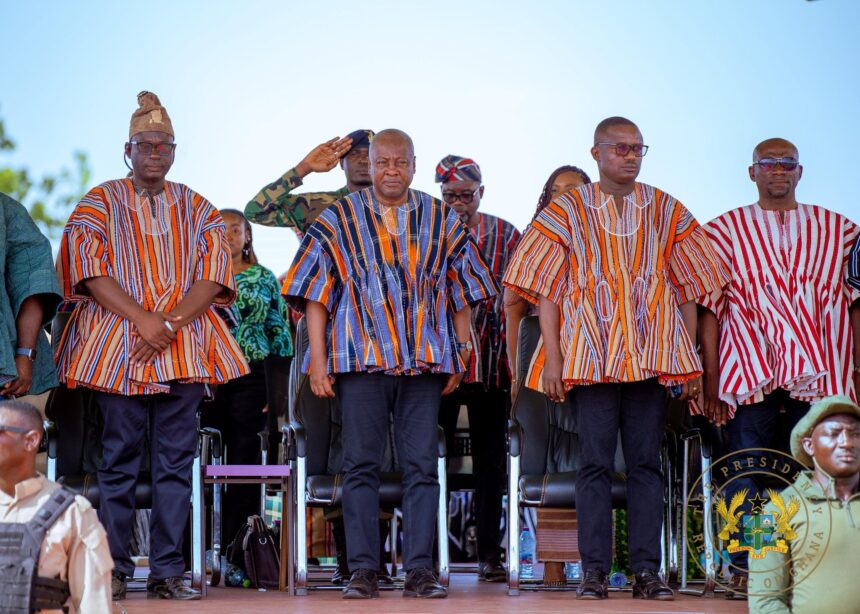 President Mahama Reaffirms Commitment to Savannah Region at Gonjaland Youth Association’s 50th Anniversary