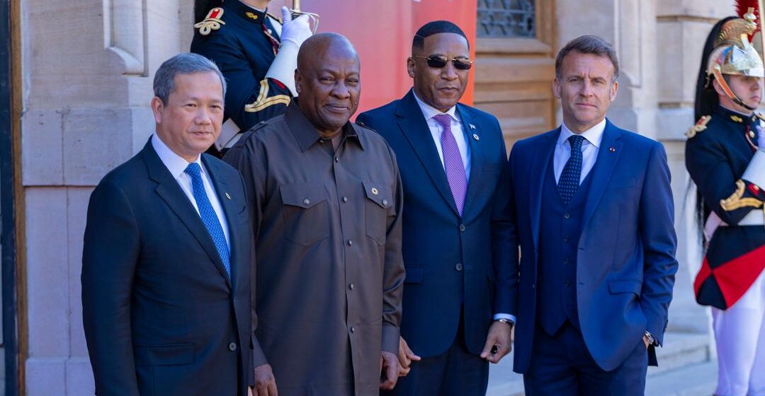 President Mahama Co-Chairs Global One Health Summit with President Macron