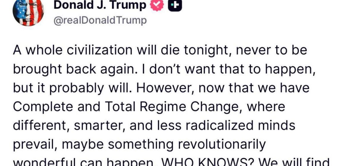 Trump Comments on Iran Amid Claims of Regime Change