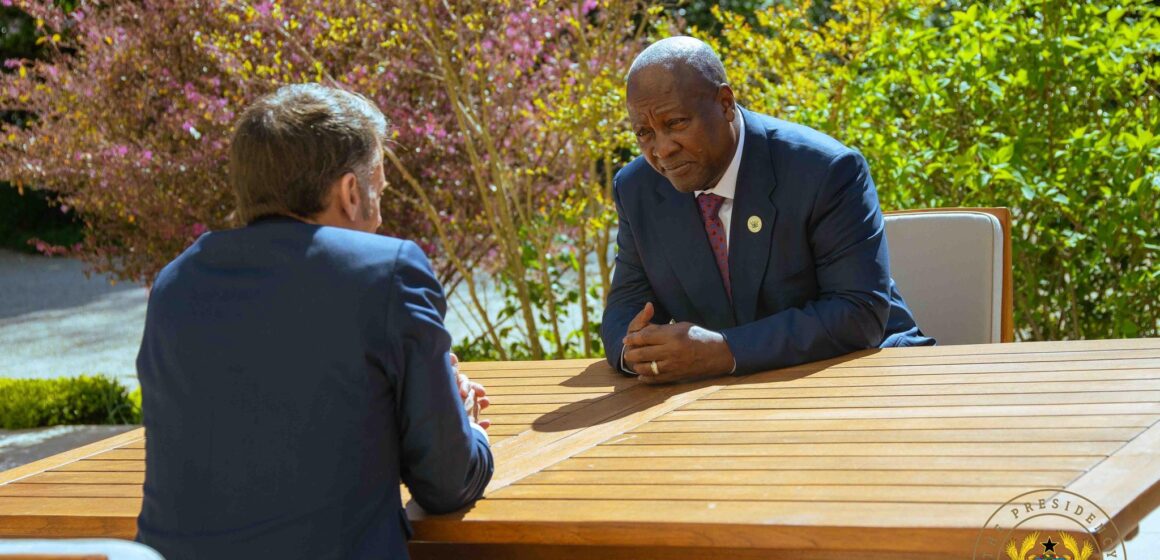 Mahama, Macron Deepen Ghana–France Ties at Élysée Talks