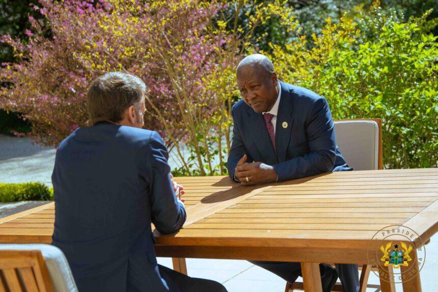 Mahama, Macron Deepen Ghana–France Ties at Élysée Talks Mahama, Macron Deepen Ghana–France Ties at Élysée Talks