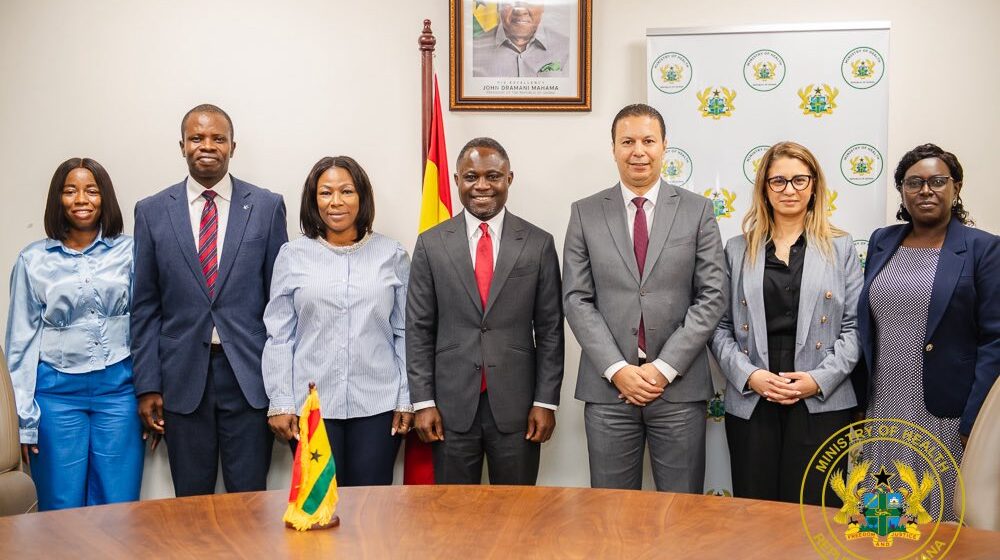 Minister of Health Engages Pfizer and Ernest Chemist Ghana on Pharmaceutical Growth