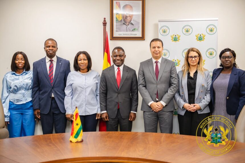 Minister of Health Engages Pfizer and Ernest Chemist Ghana on Pharmaceutical Growth