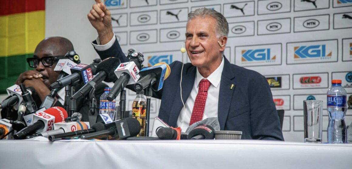 Ghana has potential to become ‘country of champions’ – Carlos Queiroz