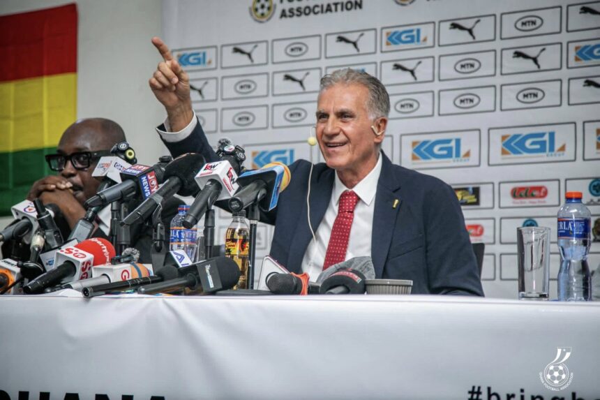 Ghana has potential to become ‘country of champions’ – Carlos Queiroz