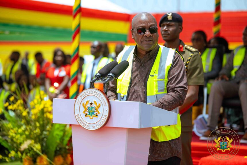 Mahama Cuts Sod for New Airport Concourse Linking Terminals 2 and 3