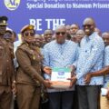 Nsawam Prison Inmates Receive Fellowship, Food Aid from Mahama and Church Ministry