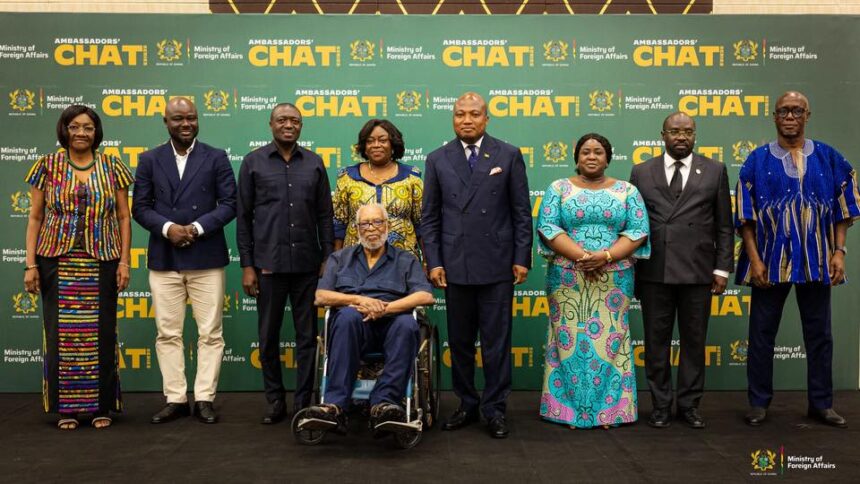 Foreign Affairs Ministry Launches Ambassadors’ Chat Series with Diplomatic Pioneer Akwei Foreign Affairs Ministry Launches Ambassadors’ Chat Series with Diplomatic Pioneer Akwei