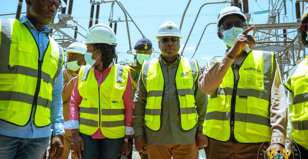 President Mahama Visits Akosombo Dam After Substation Fire