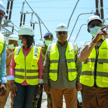 President Mahama Visits Akosombo Dam After Substation Fire
