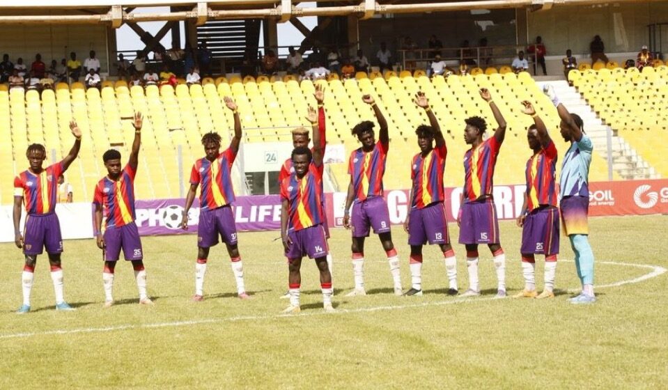 GPL: Hearts of Oak end winless run, move third after 1-0 win Over Young Apostles