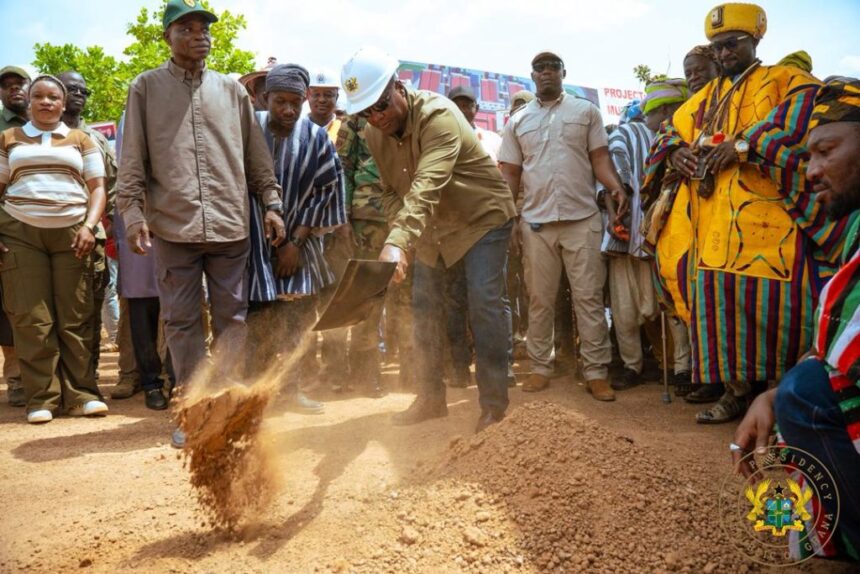 Mahama Launches 24-Hour Economy Market Project in Bimbilla