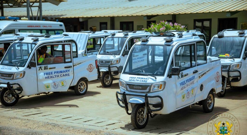 President Mahama Clarifies Role of Tricycles in Free Primary Healthcare Programme