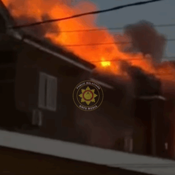 Firefighters Contain Hostel Blaze at Ashaley Botwe