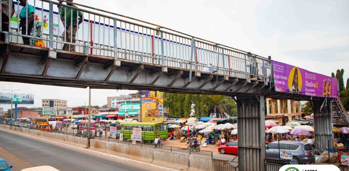 Kaneshie footbridge: No trading after repairs – AMA