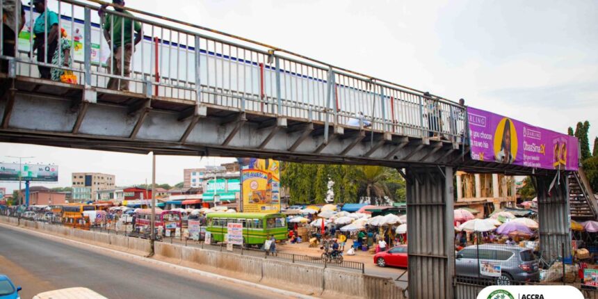 Kaneshie footbridge: No trading after repairs – AMA