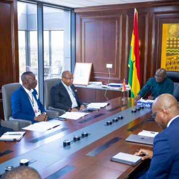 Finance and Lands Ministers Advance Ghana’s Reserve Accumulation Policy