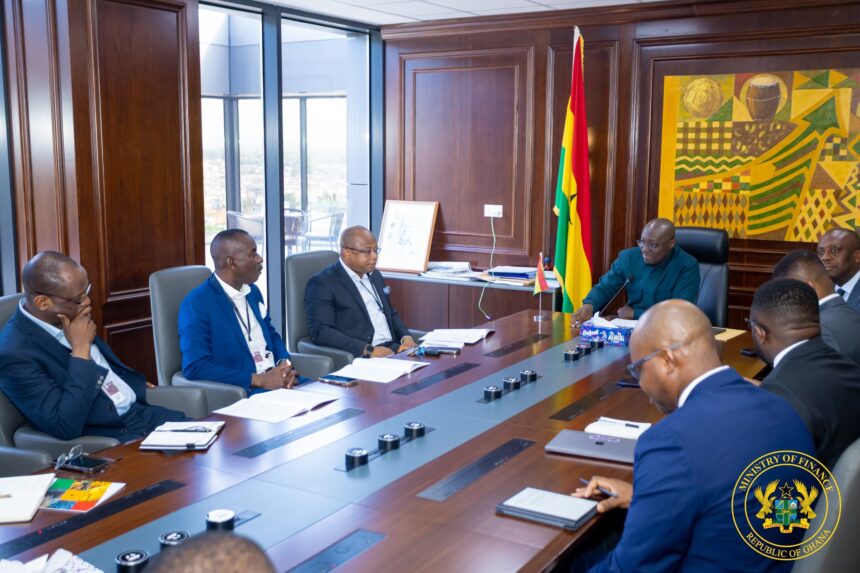 Finance and Lands Ministers Advance Ghana’s Reserve Accumulation Policy