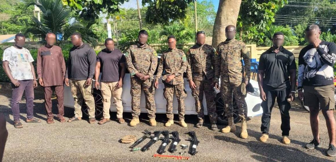 Eleven Arrested in Adambrobe Chieftaincy Dispute Over Possession of Arms