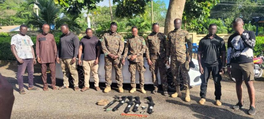 Eleven Arrested in Adambrobe Chieftaincy Dispute Over Possession of Arms