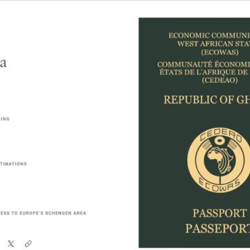 Ghana’s Passport Climbs Global Rankings