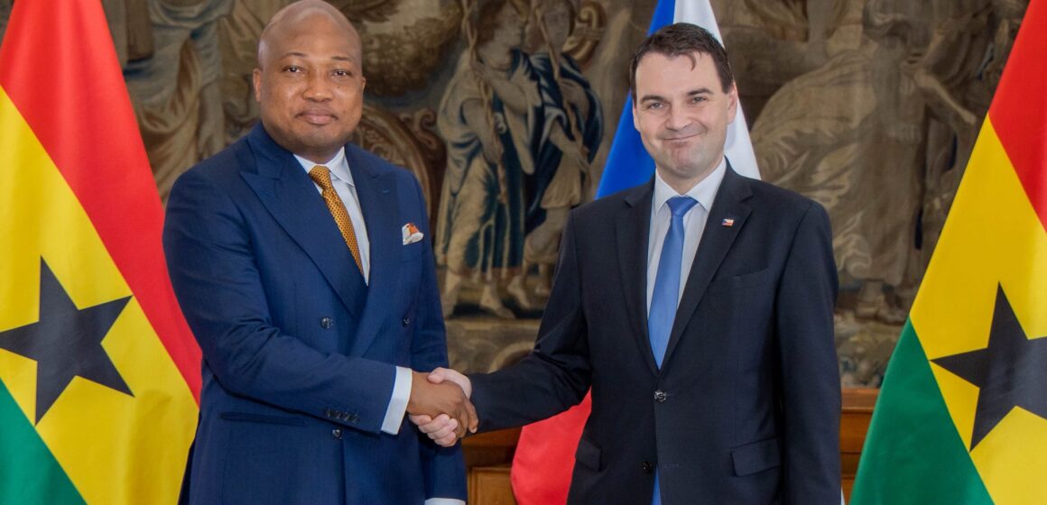 Foreign Minister Ablakwa Deepens Ghana–Czech Cooperation in Prague