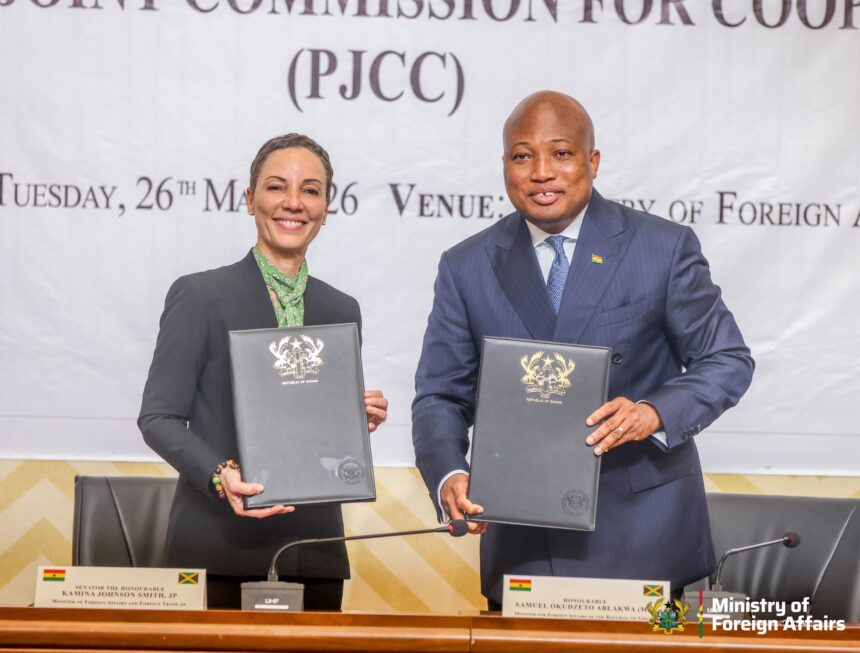 Ghana and Jamaica Deepen Ties at Third PJCC Ministerial Session