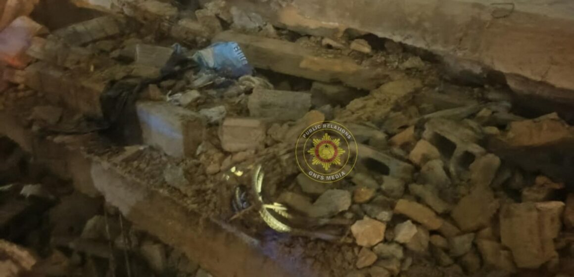 GNFS Rescues Occupants in Adenta Building Collapse