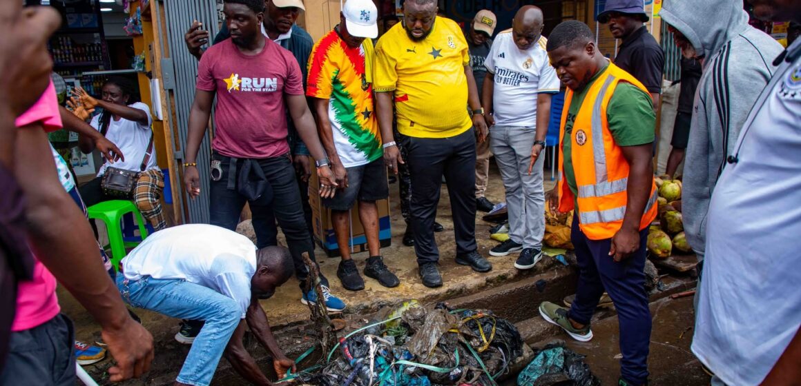 AMA Enforces Sanitation Rules with Spot Fines in Accra CBD