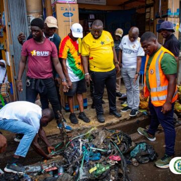 AMA Enforces Sanitation Rules with Spot Fines in Accra CBD