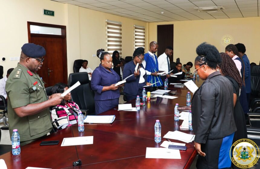 Ministry of Defence Holds Orientation for New Civil Servants