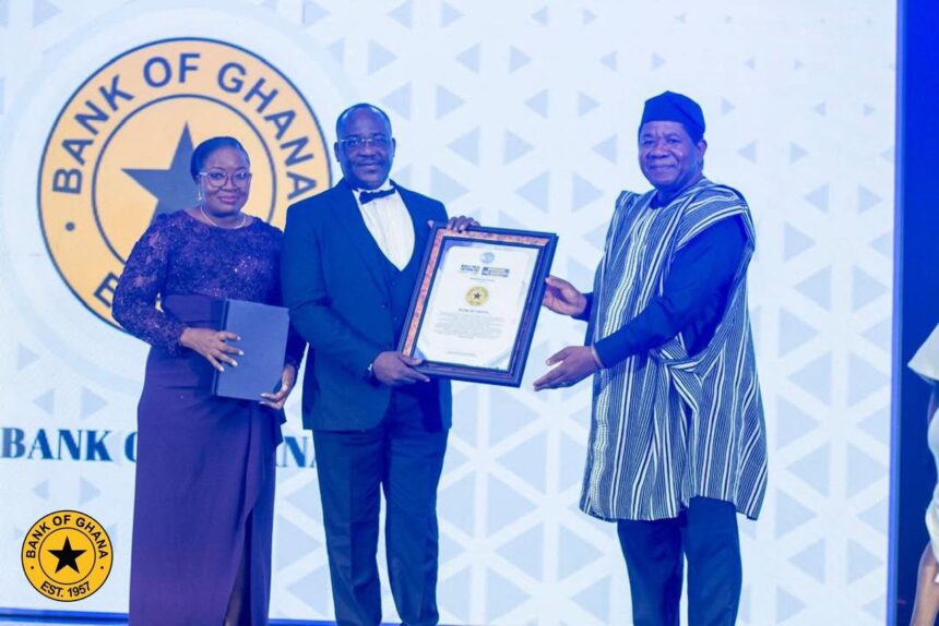 Bank of Ghana Honoured at WPFD Night