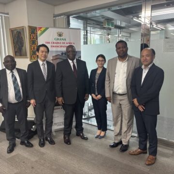 Ghana Embassy Engages NEC Corporation on Digital Transformation